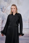 Siyah Aurora Kimono