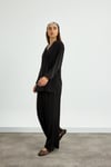 Siyah Kimono Takım