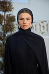 Siyah Şifon Şal