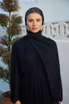 Siyah Şifon Şal