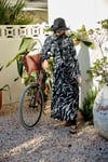 Zebra Desen Pareo Kimono