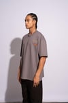 Erkek Oversize Academie Gri
