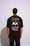 Erkek Oversize Academie Siyah