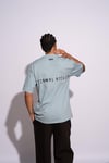 Erkek Oversize Termal Mavi