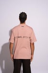Erkek Oversize Termal Pembe
