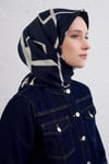 ARMİNE SAF İPEK EŞARP 9441D (S)-01
