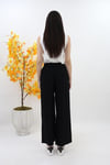 Beli Lastikli Pantolon 25YT209 - Siyah