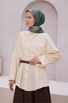 DEGRADE DESEN İPEK EŞARP 4224D (TWILL) SİYAH GRİ - 80