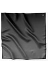 DEGRADE DESEN İPEK EŞARP 4224D (TWILL) SİYAH GRİ - 80