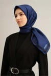 Klasik Desenli Saf İpek Sura Eşarp 9356D 15