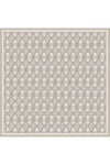Klasik Desenli Saf İpek Twill Eşarp 9410D 85