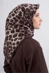 Klasik Desenli Saf İpek Twill Eşarp 9425D 53