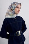 Saf İpek Sura Eşarp 9403D 35
