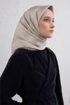 Saf İpek Sura Eşarp 9443D 01