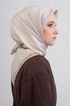 Saf İpek Sura Eşarp 9444D 02