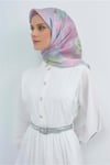Saf İpek Sura Eşarp 9505D 05