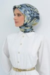 Saf İpek Sura Eşarp 9507D 55