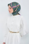 Saf İpek Sura Eşarp 9517D 50