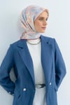 Saf İpek Sura Eşarp 9545D 04