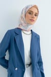Saf İpek Sura Eşarp 9545D 04