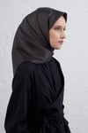 Soyut Desenli Saf İpek Twill Eşarp 9415D 06