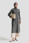Tunik Elbise Bej
