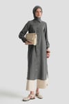 Tunik Elbise Bej