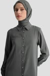 Tunik Elbise Petrol