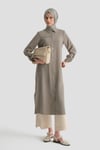 Tunik Elbise Vizon