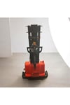 BalatlıKumandalı Tam Akülü Kendisini Yükleyebilen İstif Makinesi 1500 Kg 48V 30Ah
