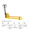 Rolwal 1 Ton İnce Çatal Manuel Transpalet FP-TR-BFL-10-P-115