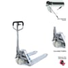 Rolwal 2.5 Ton Galvaniz Paslanmaz Transpalet FP-TR-25-G