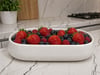 MİEN PORSELEN OVAL TABAK