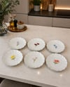 ROYAL CHARME FLORİA PORSELEN PASTA TABAĞI SETİ