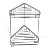 CSK İkili Köşelik Krom 18x18