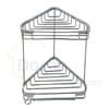 CSK İkili Köşelik Krom 22x22