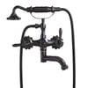 DGN Konsept Rustik Banyo Bataryası ve Duş Seti Siyah