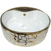 Fleko Gold Zero White Lavabo