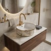 Fleko Gold Zero White Lavabo
