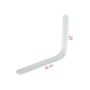 Flore Beyaz Raf Altı L Ayak 19,5×26