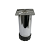 Krom Tablalı Metal Ayak 8Cm
