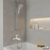 ÜnlüSu Kare Banyo Bataryası Beyaz