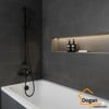 ÜnlüSu Kare Banyo Bataryası Siyah