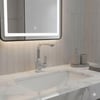 ÜnlüSu Kare Lavabo Bataryası Krom