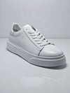 Cem Pekşen Makras Tommy 777 Beyaz İçi Dışı Deri Günlük Sneaker