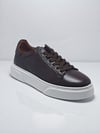 Cem Pekşen Makras Tommy 777 Kahve İçi Dışı Deri Günlük Sneaker