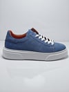 Cem Pekşen Makras Tommy 777 Mavi Süet İçi Dışı Deri Günlük Sneaker