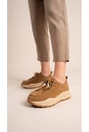 Guja 26K335 Camel Süet Kadın Sneaker