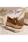 Guja 26K335 Camel Süet Kadın Sneaker