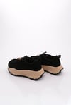 Guja 26K335 Siyah Süet Kadın Sneaker